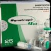 Dynatrope Somatropina 4iu X 25 hætteglas